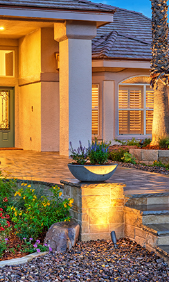 GO Designs El Paso can transform your yellow yard into a beautiful microcosm.